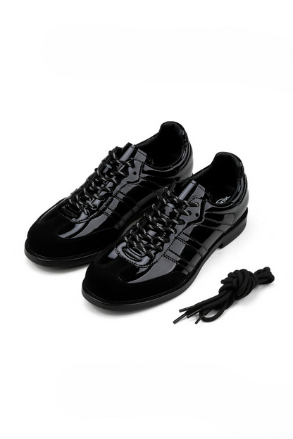 Patent Leather Trainer Sneakers
