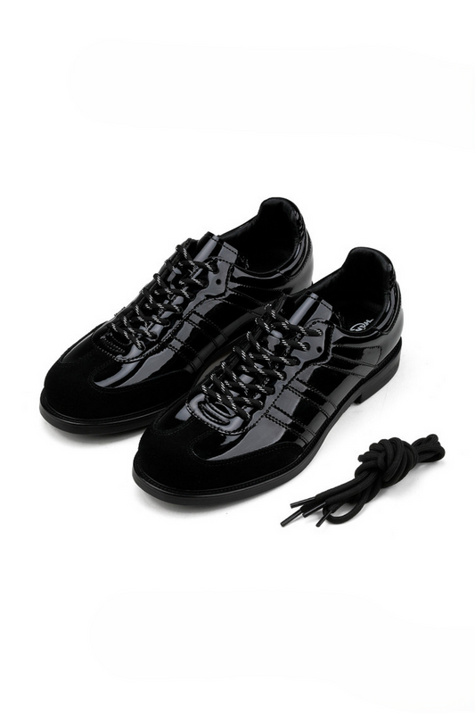 Patent Leather Trainer Sneakers