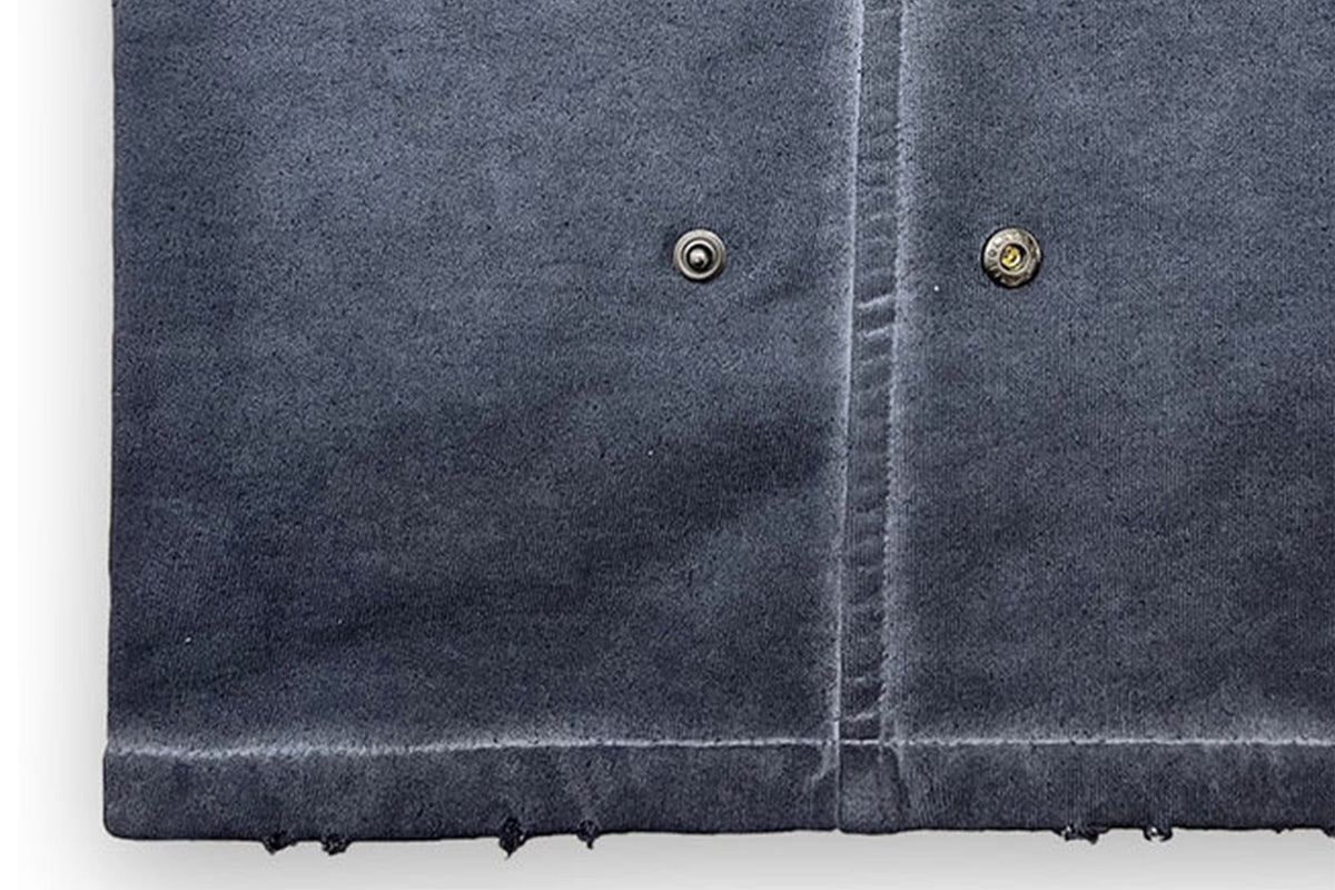TECNINEGROUP Middle-Panel Washed Drop-Crotch Sweatpants