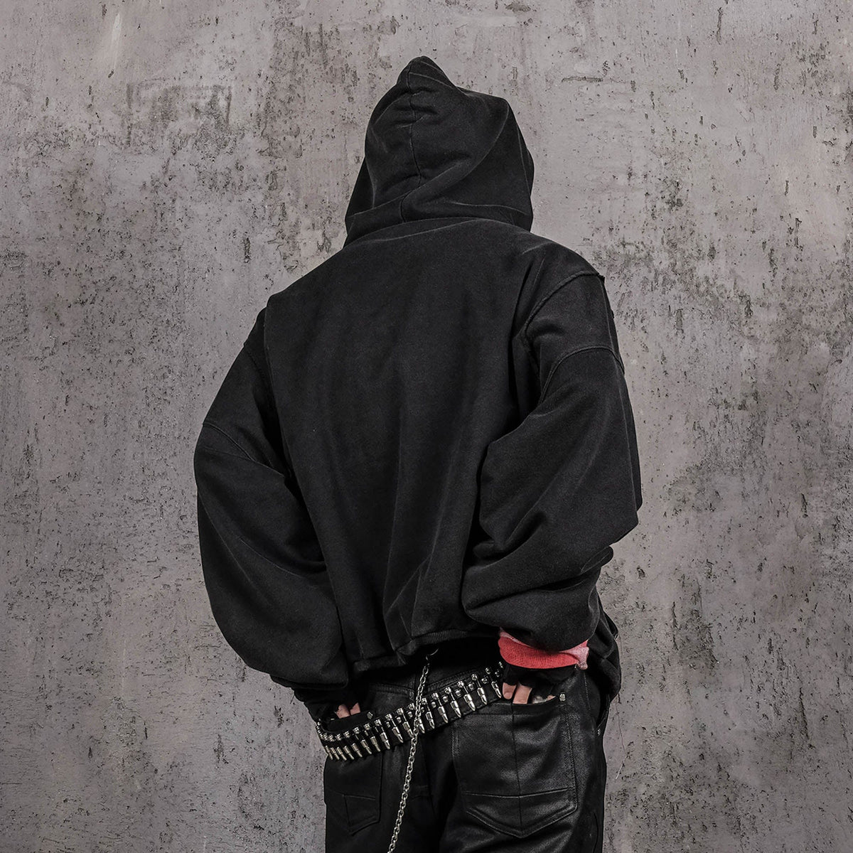 UNDERWATER Hellbound Wing Distressed Elevated Hoodie