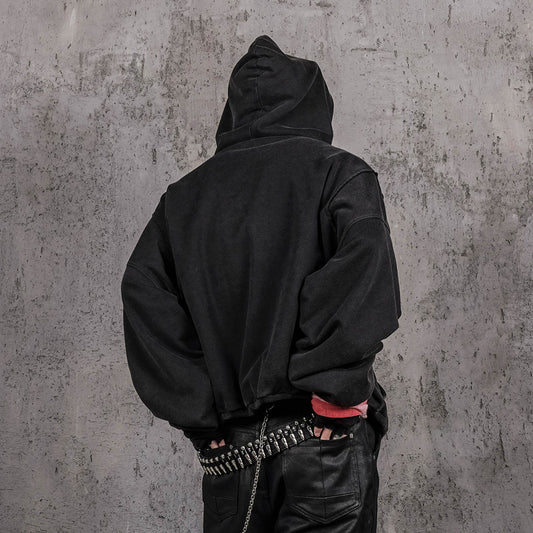 UNDERWATER Hellbound Wing Distressed Elevated Hoodie