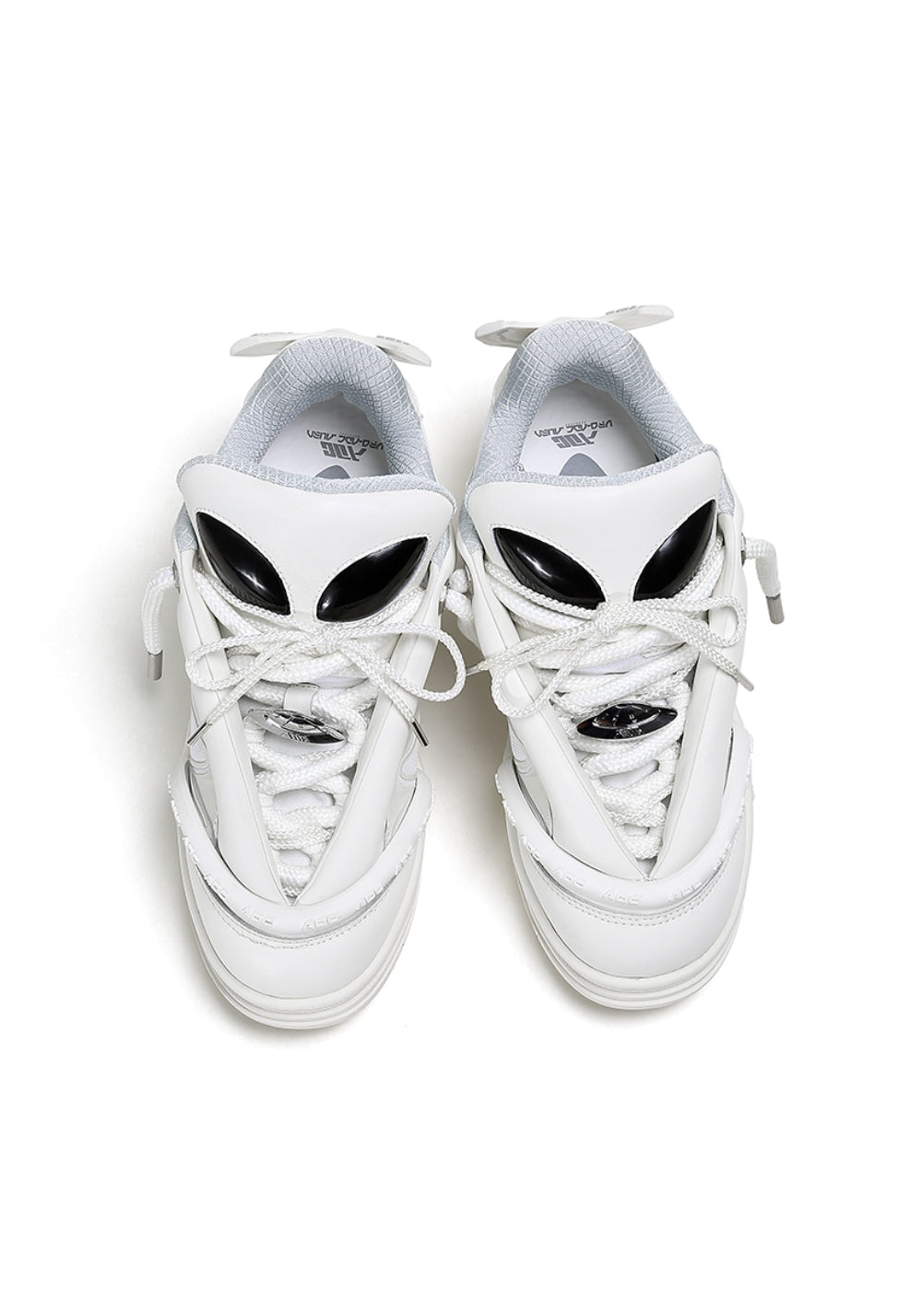 Black Alien Platform Sneakers