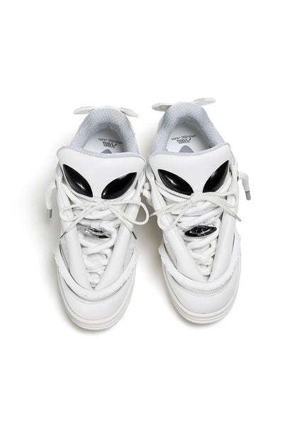 Black Alien Platform Sneakers