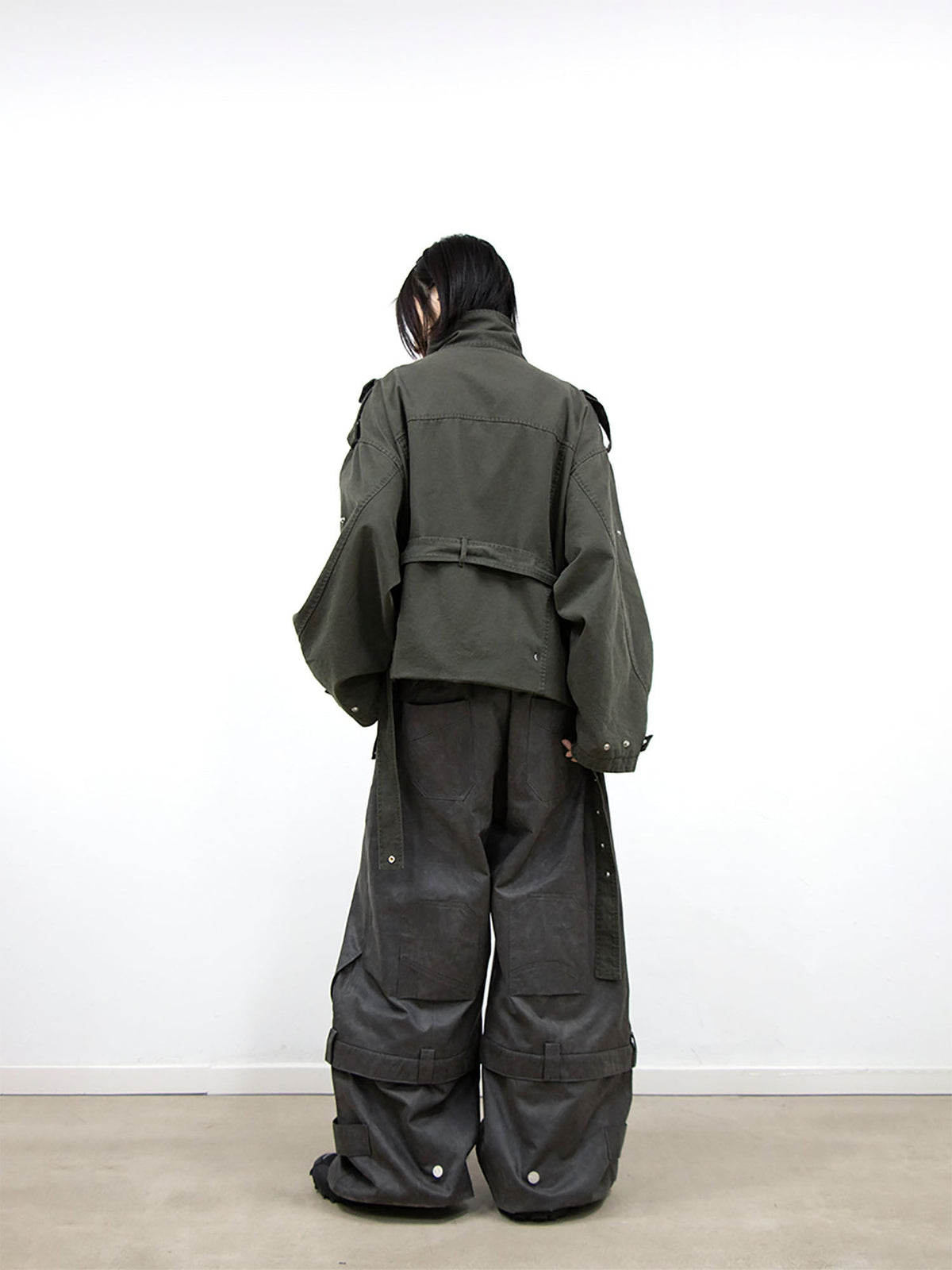 RELABEL Convertible Foldover-Waist Cargo Pants
