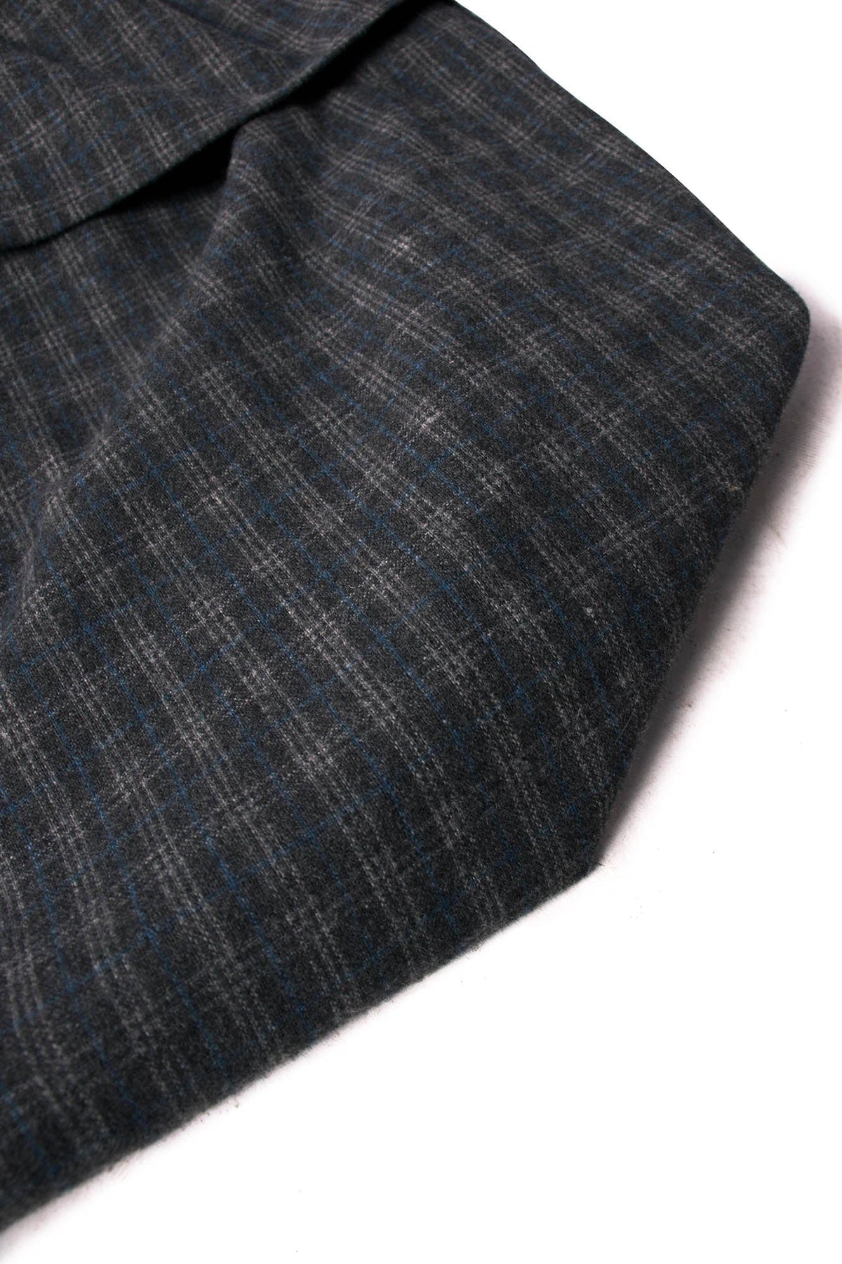 RELABEL Plaid Wool-Blended Knot Handle Hobo Bag
