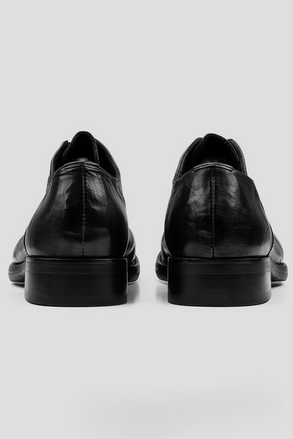 Washed Horsehide Derby Shoes