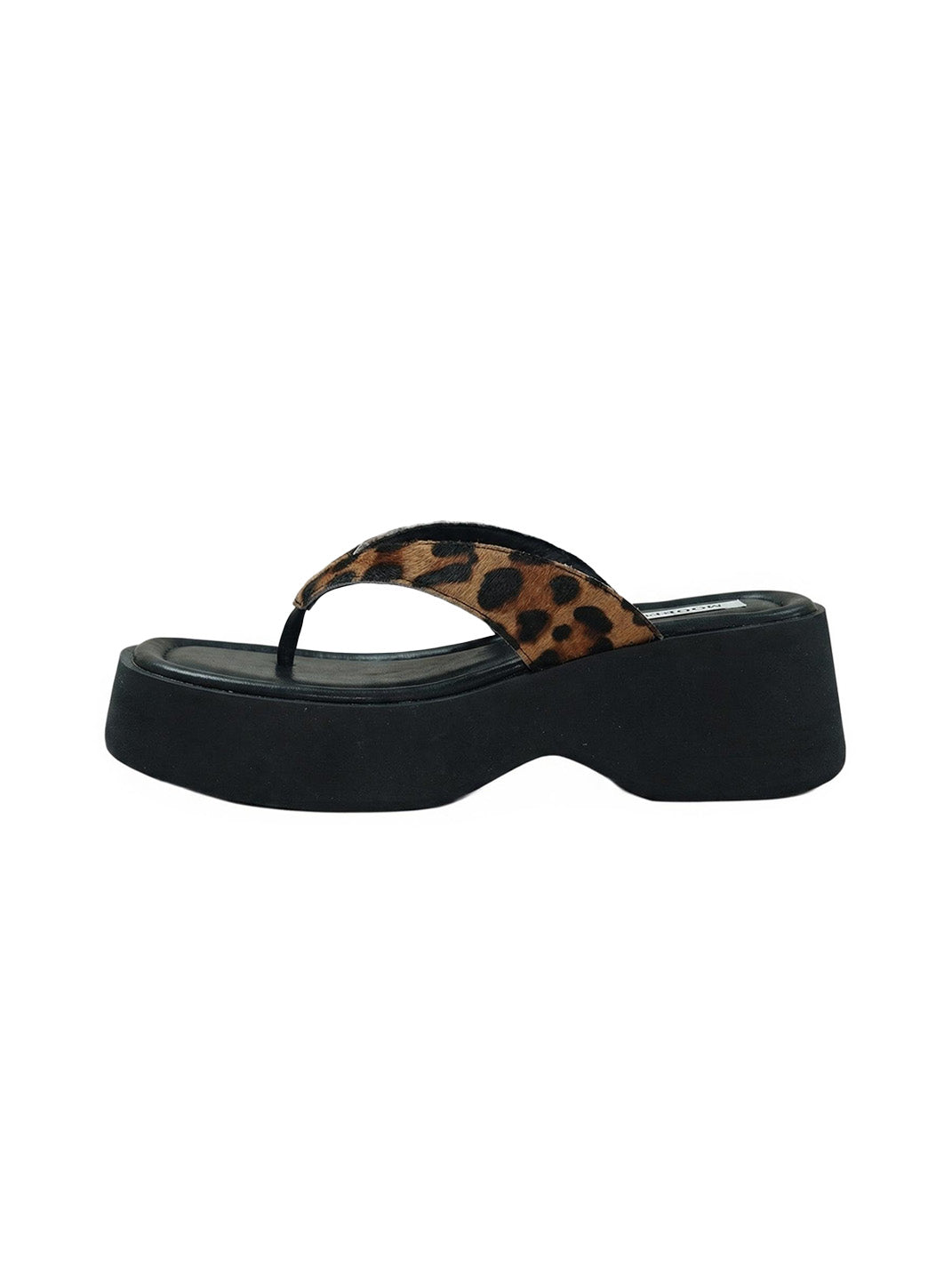 Mooreyu Color-Pop Platform Flip-Flops