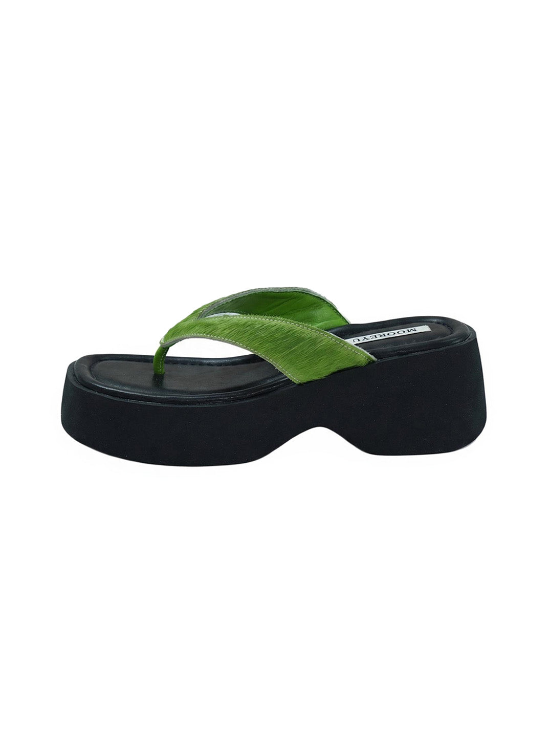 Mooreyu Color-Pop Platform Flip-Flops