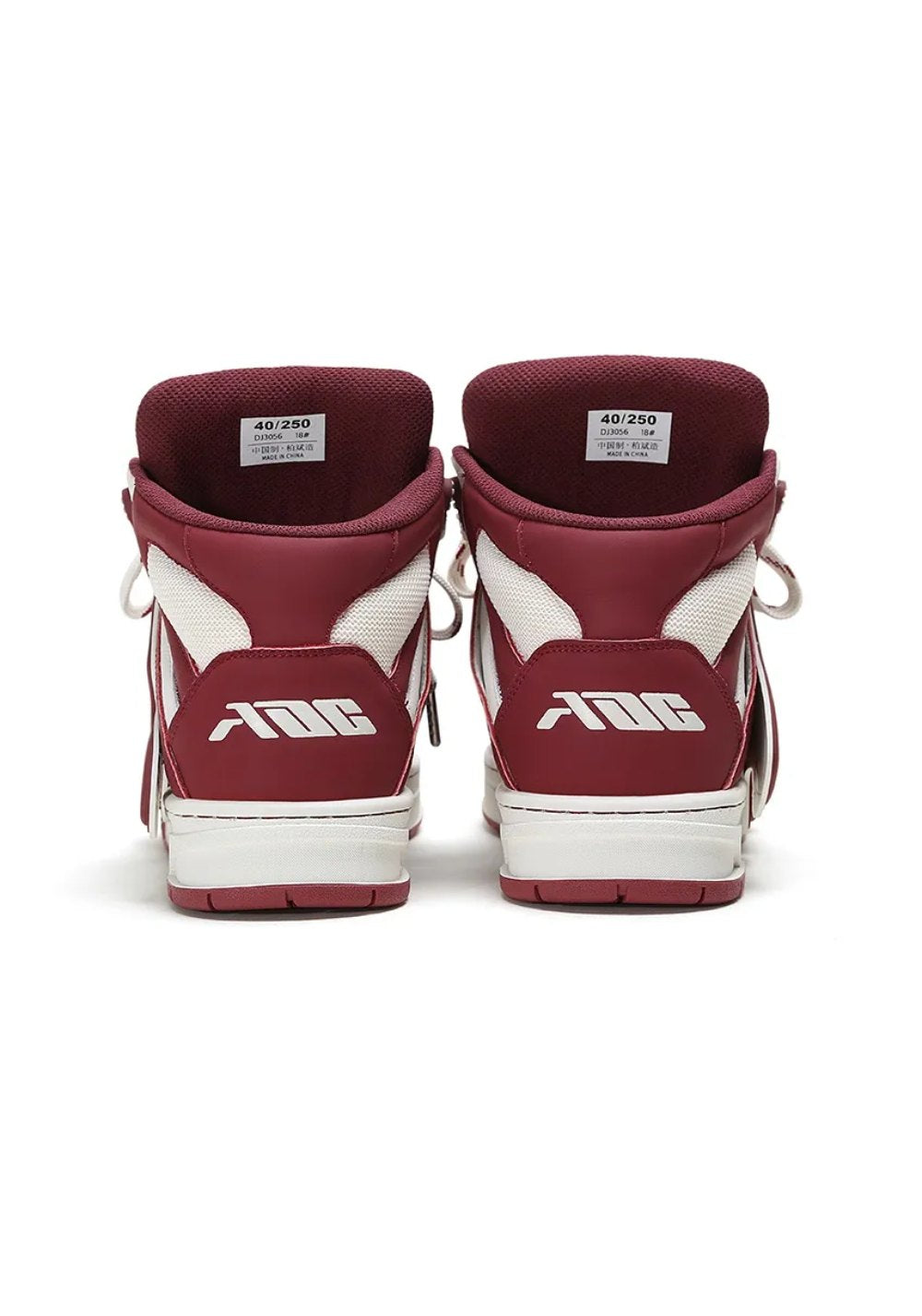 Black Time Gear High-Top Skate Sneakers