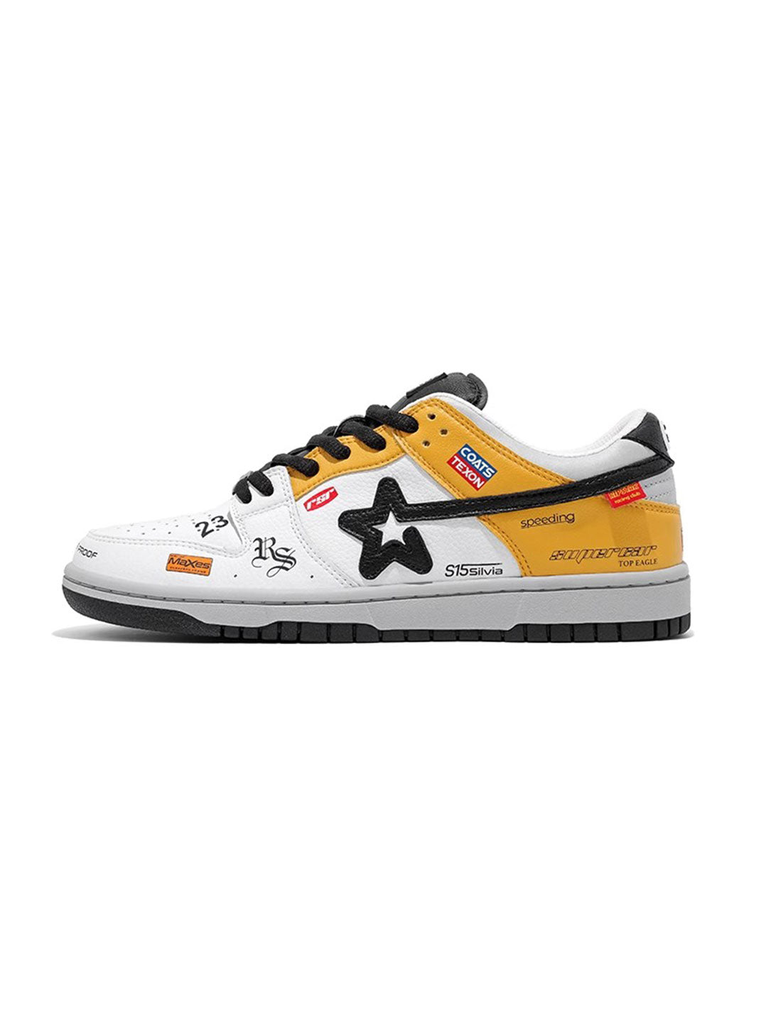 Explosion Star Low-Top Skate Sneakers