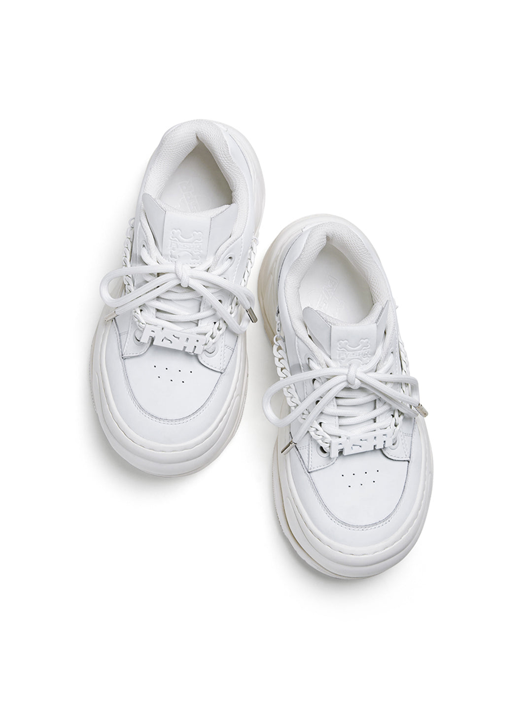 Black WiFi 2.0 Detachable Chain Chunky Sneakers