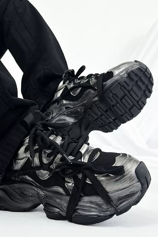 Vintage Chunky Lace-Up Dad Sneakers - EU Only