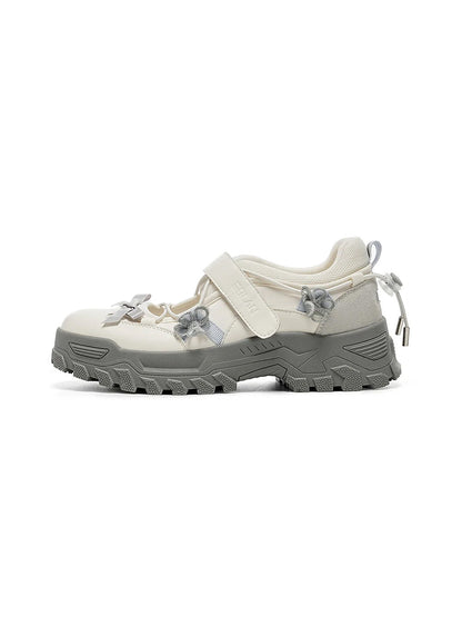 "Meadowlands" Hybrid Quick-Lace Velcro Ballet Trainer