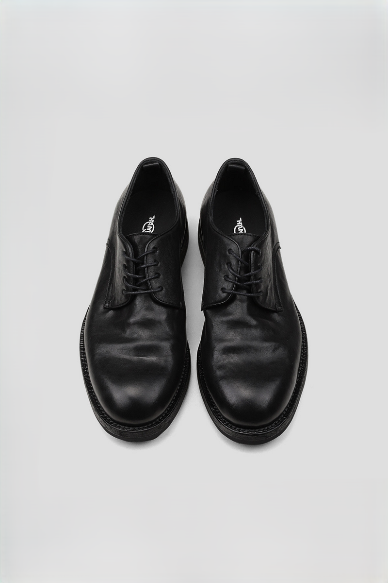 Washed Horsehide Loafer Shoes