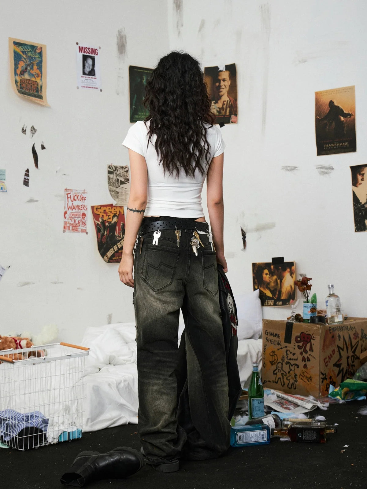 Silhouette Printed Slim Fit T-Shirt