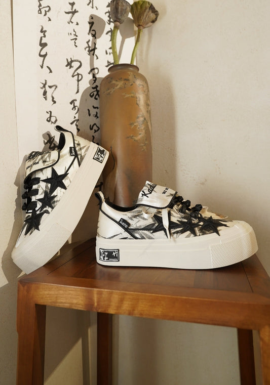 Bamboo Star Canvas Sneakers