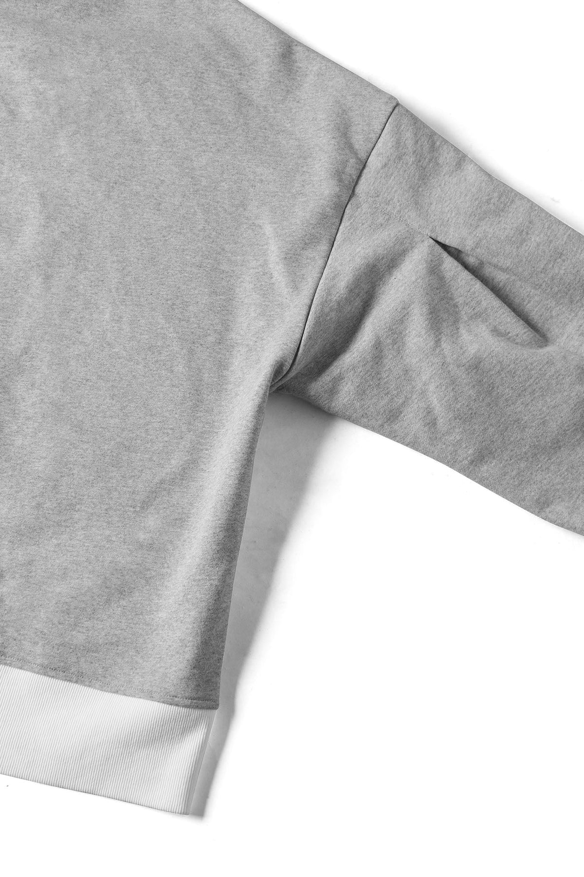 RELABEL Contrast Hem Oversized Hoodie