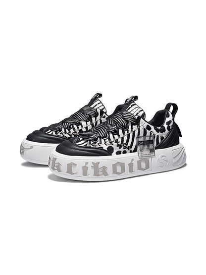 Leopard Animal-World Chunky Skate Sneakers