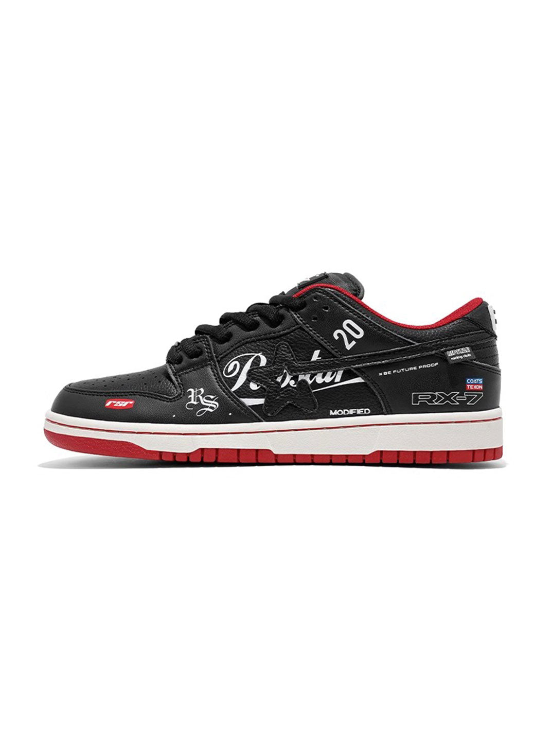 Explosion Star Low-Top Skate Sneakers