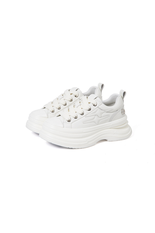 Height Boost Canvas Sneakers