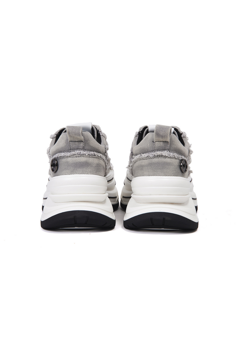 Thick Sole Canvas Sneakers