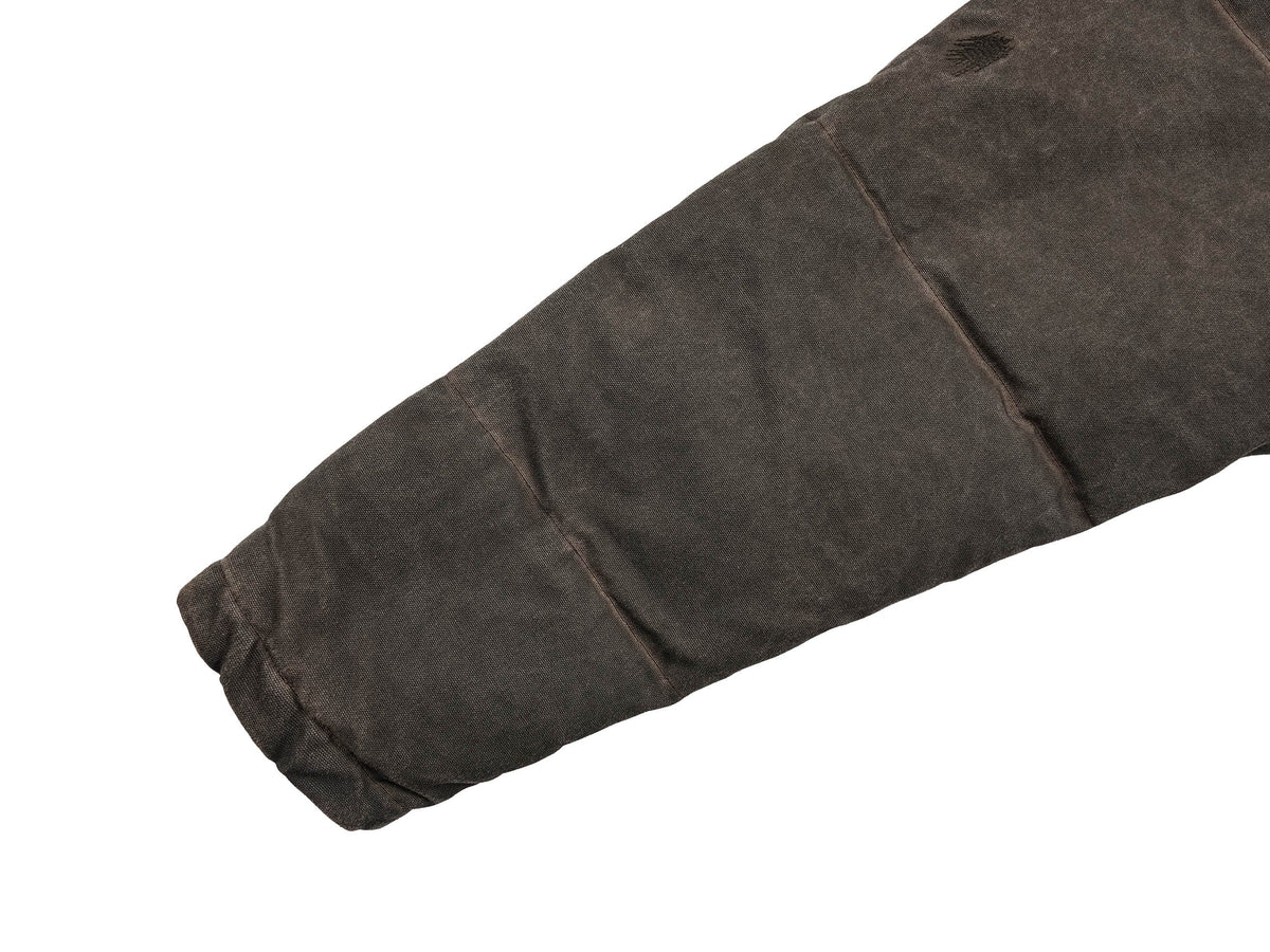 UNDERWATER Distressed Wanderer Patchwork Padded Jacket