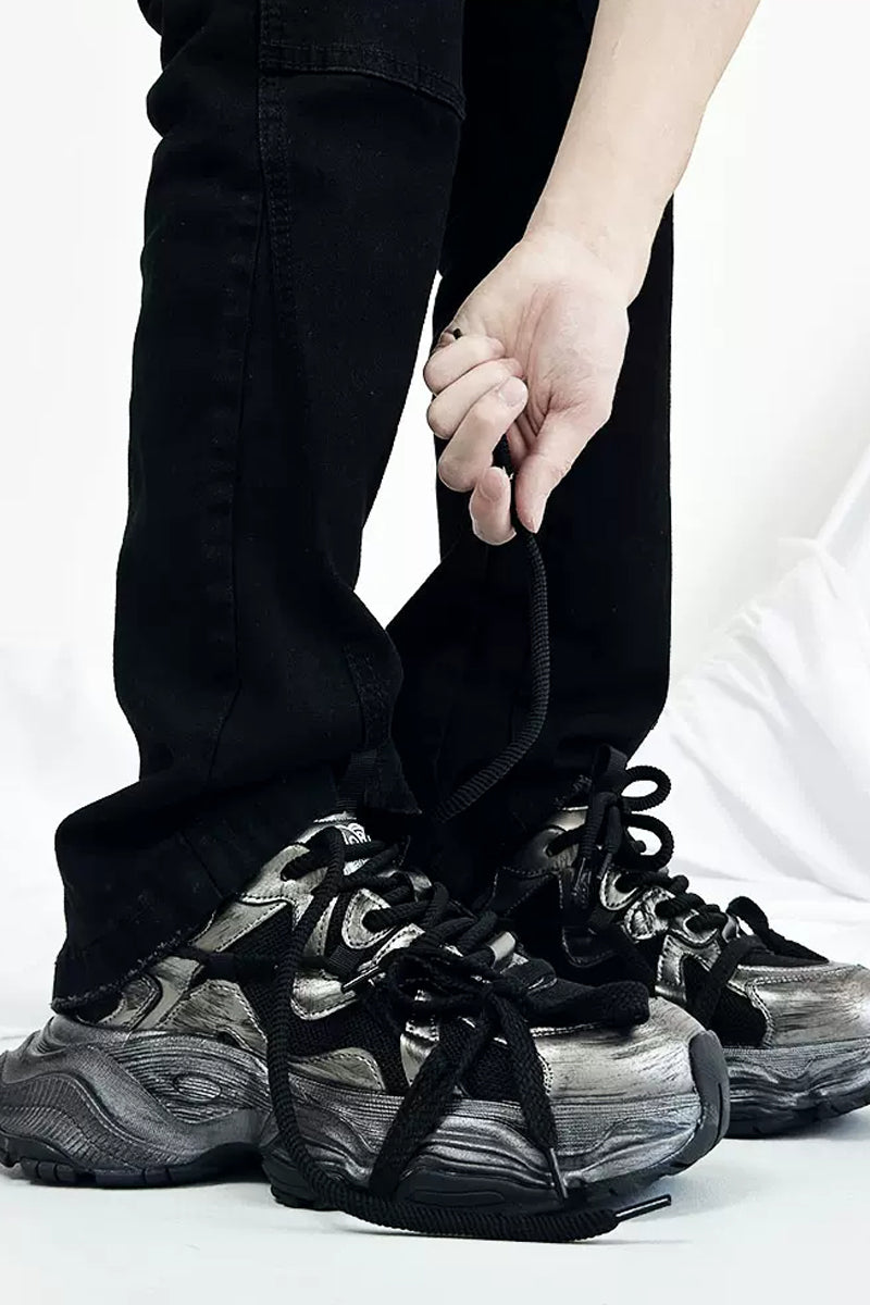 Vintage Chunky Lace-Up Dad Sneakers - EU Only