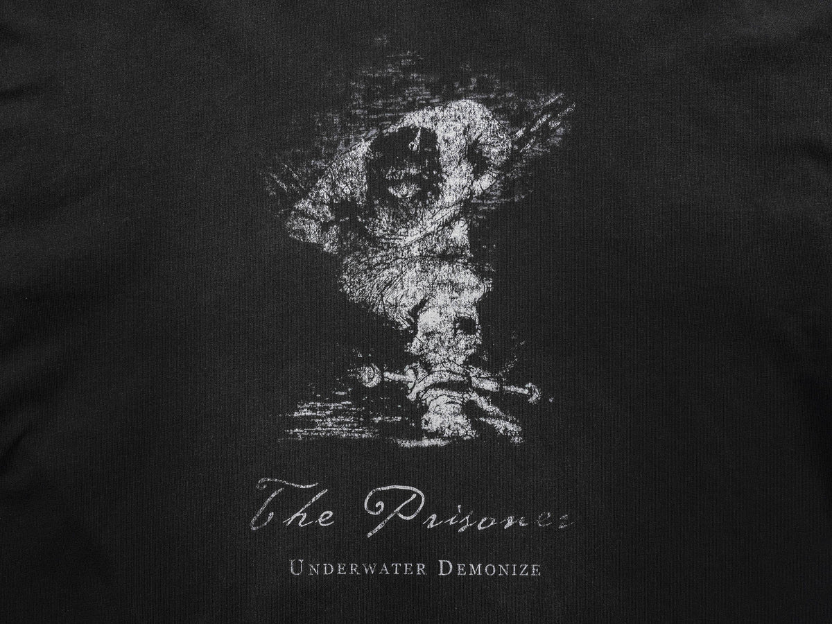 UNDERWATER The Prisoner Distressed Layered Hoodie