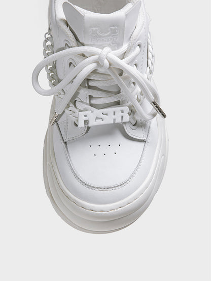 Black WiFi 2.0 Detachable Chain Chunky Sneakers