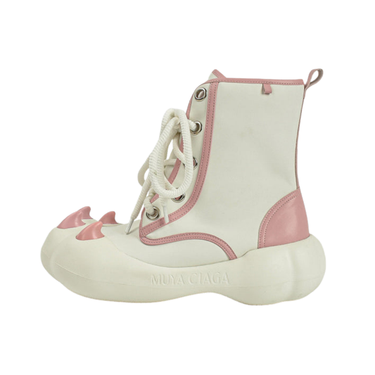 Line art design animal claw high-top sneakers  HL3247