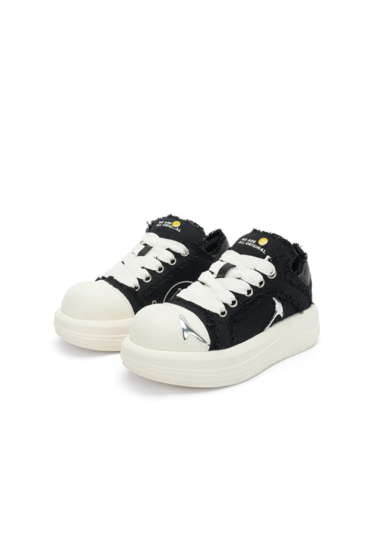 Black Beluga Platform Skate Sneakers