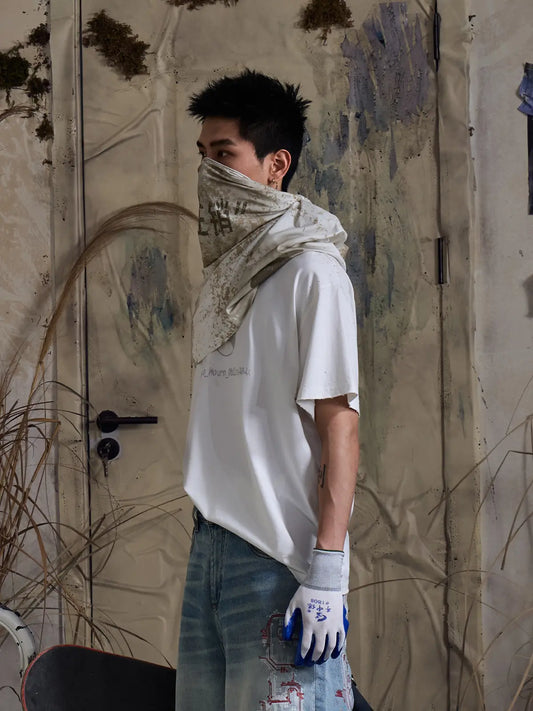 EMO “Digital Ghost” Distressed Tee