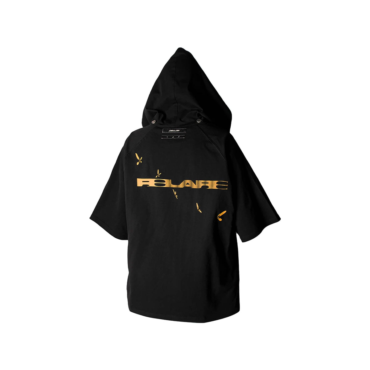 RELABEL Detachable Hood Raglan T-Shirt