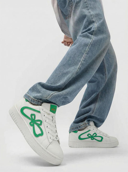 Lucky Clover Chunky Platform Sneakers