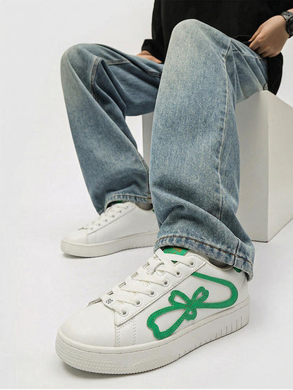 Lucky Clover Chunky Platform Sneakers