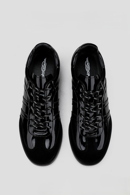 Patent Leather Trainer Sneakers