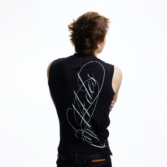 DND4DES Gothic Script Tank Top