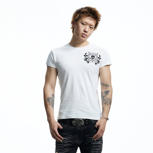 DND4DES Gothic Skull Crest T-Shirt