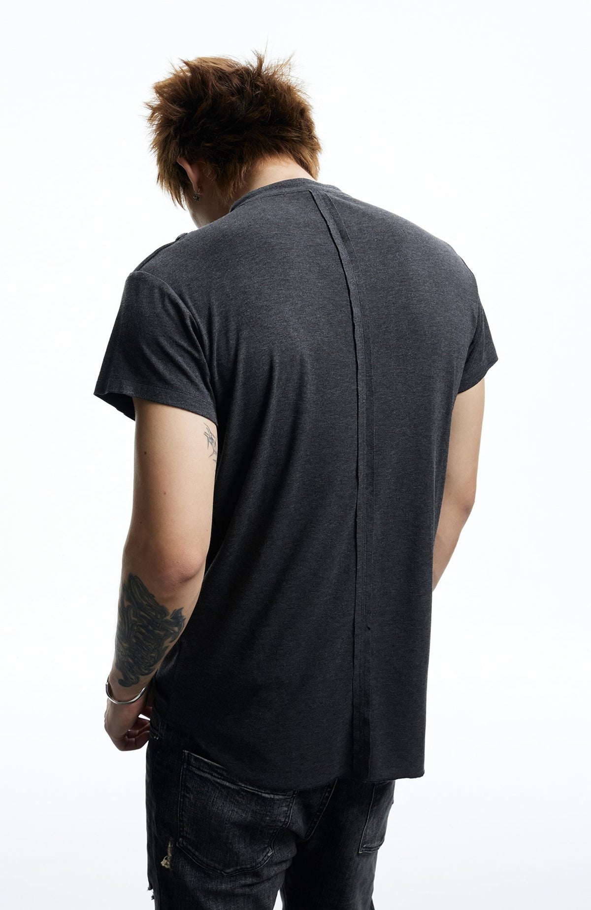 DND4DES Regal Braid Button T-Shirt
