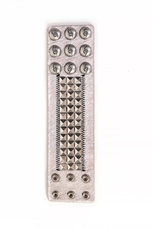 Cowhide Studded Bracelet