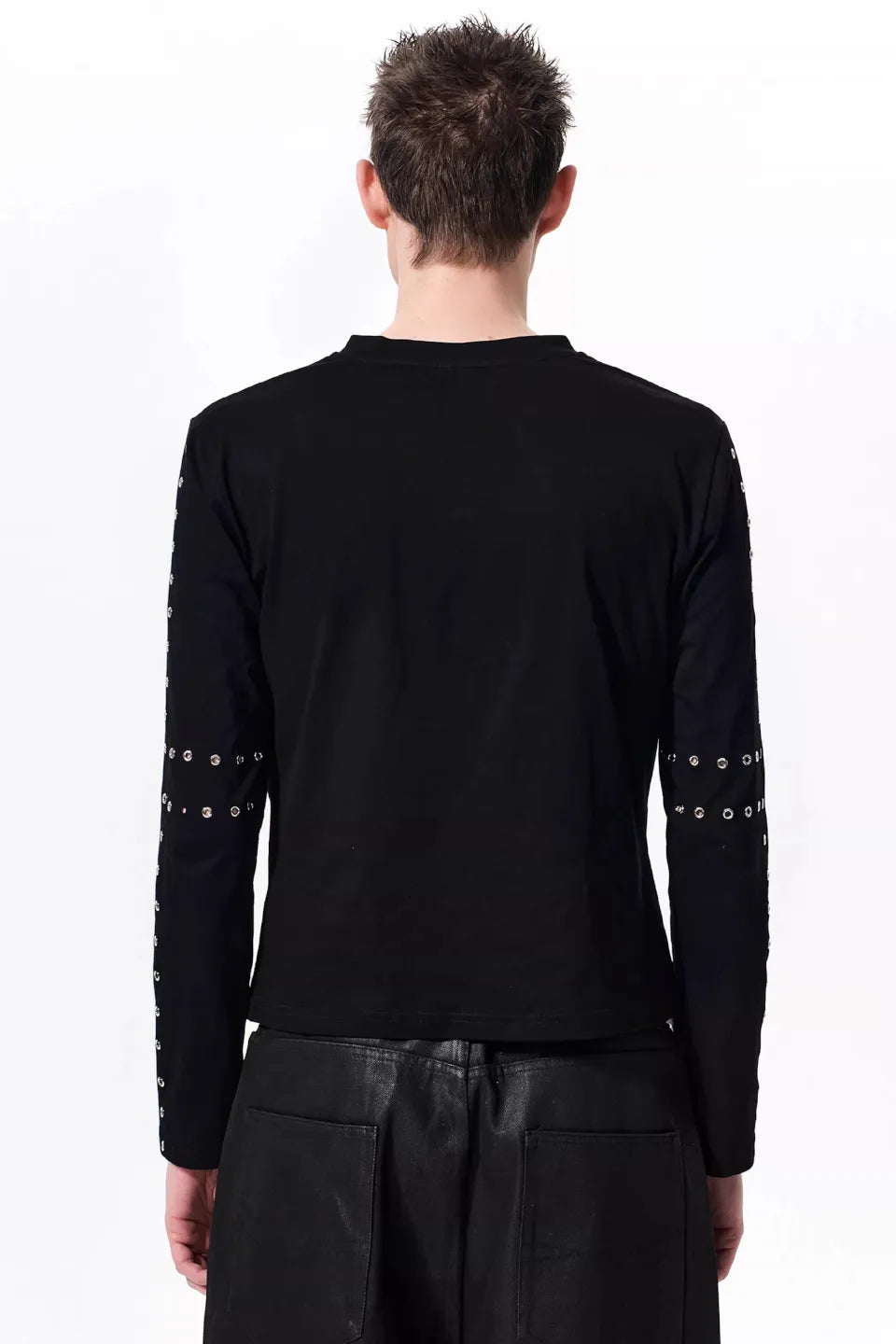 Cross Eyelet LS Tee