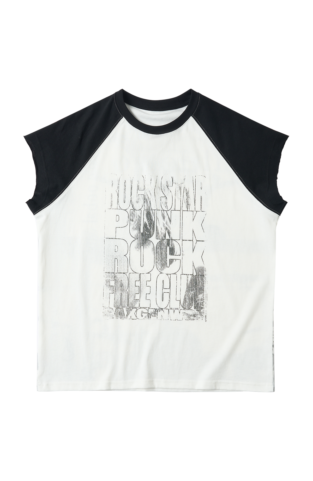 SAVAGEGROWTHWORLD Washed Rockstar Raglan T-Shirt