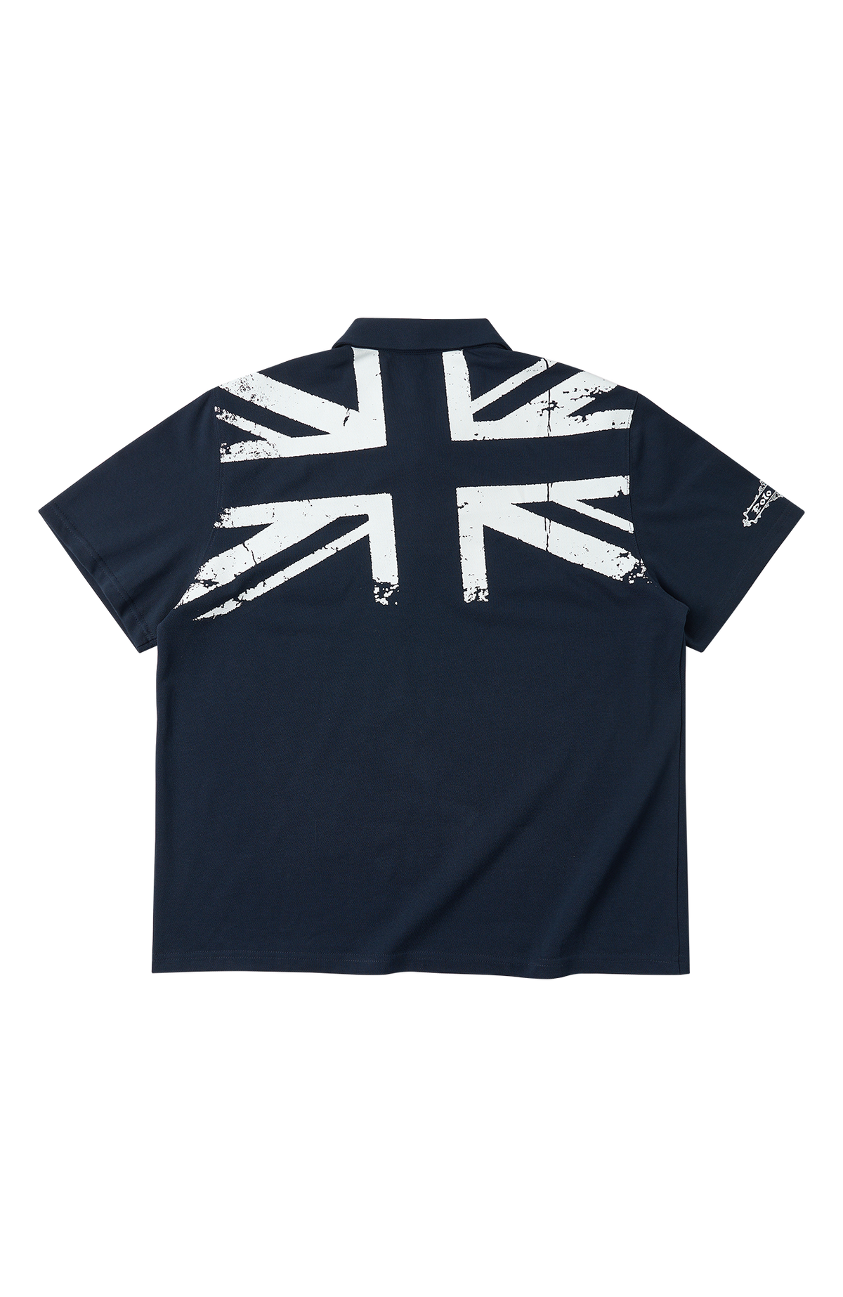 SAVAGEGROWTHWORLD Retro Crest Graphic Polo Tee
