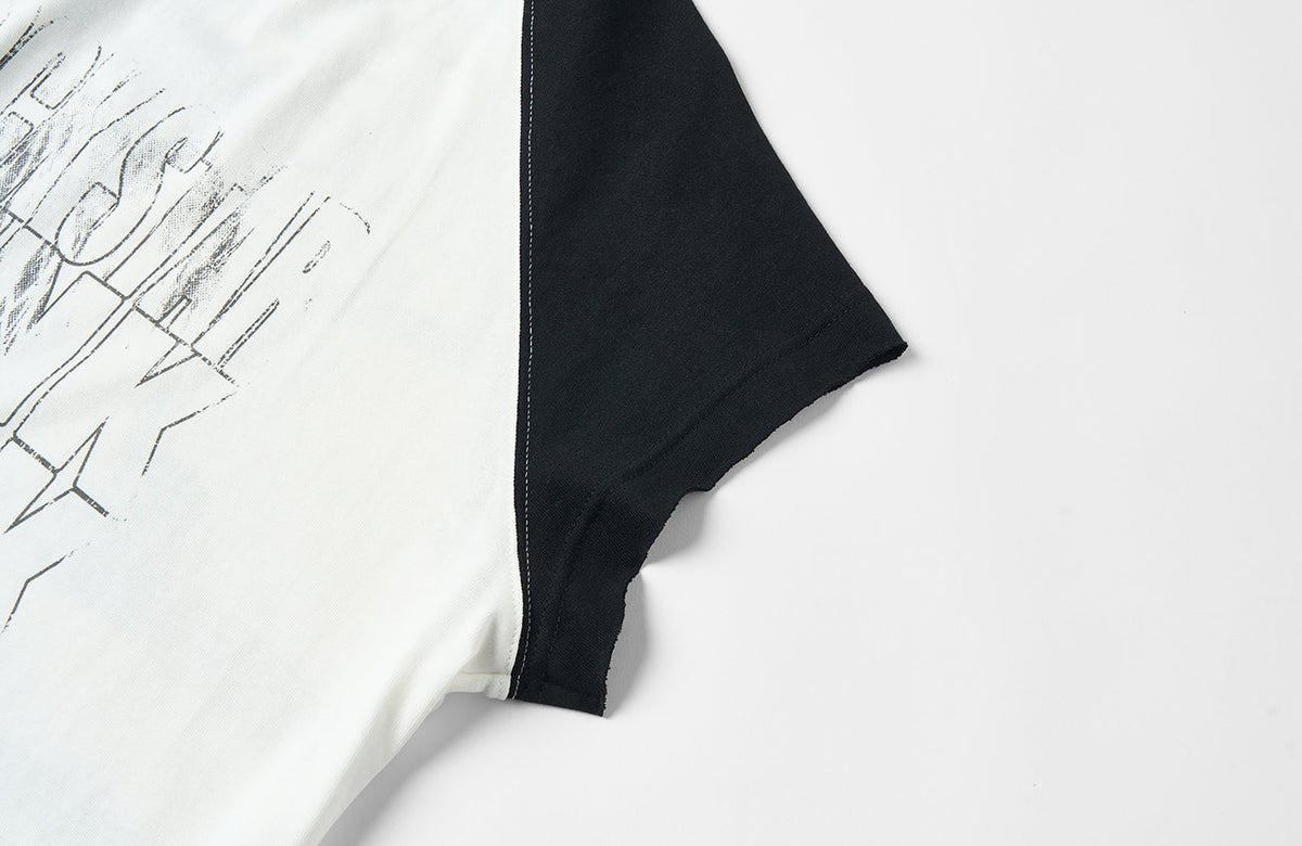 SAVAGEGROWTHWORLD Washed Rockstar Raglan T-Shirt