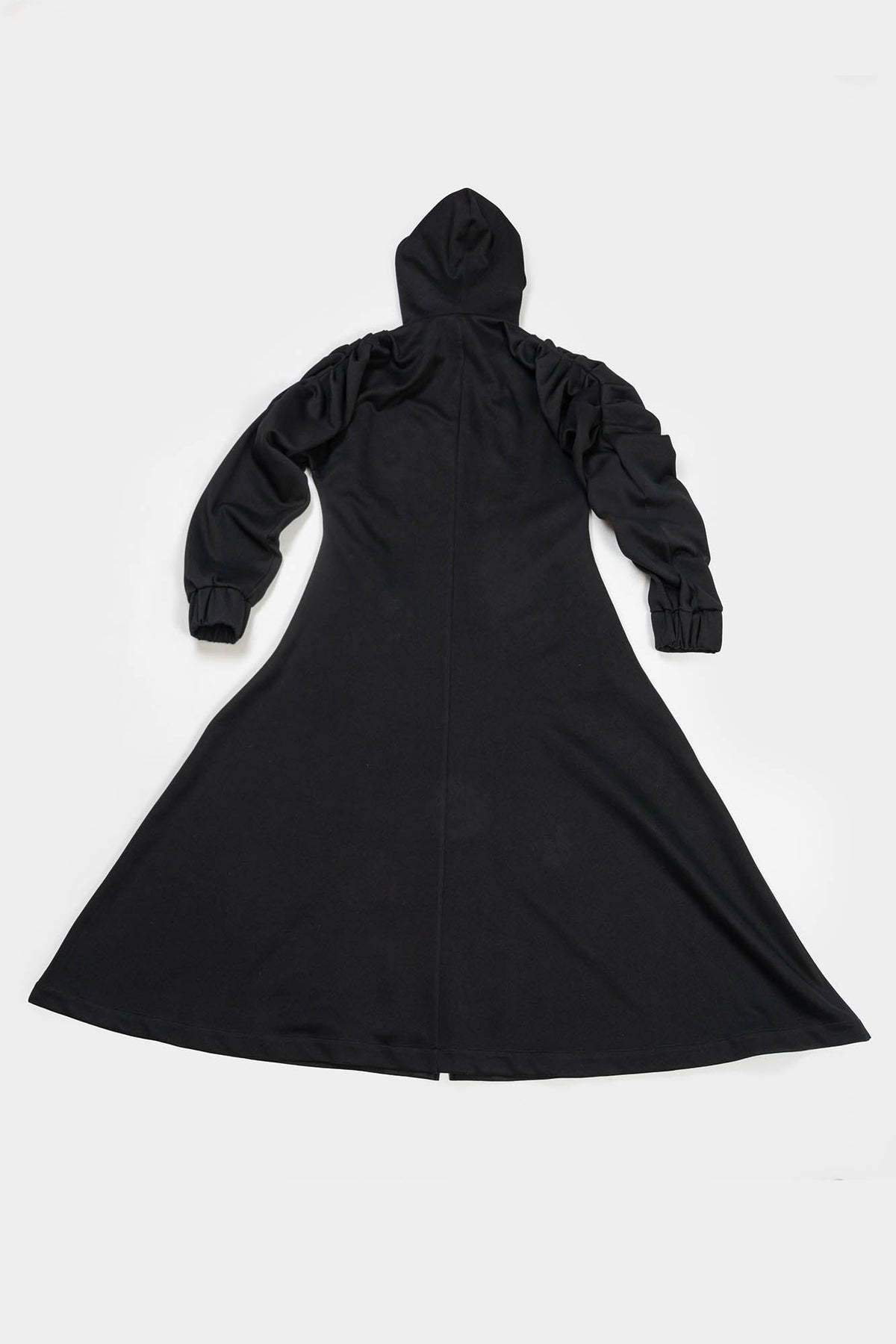 KADAKADA Hooded Pleated Shoulder Cloak
