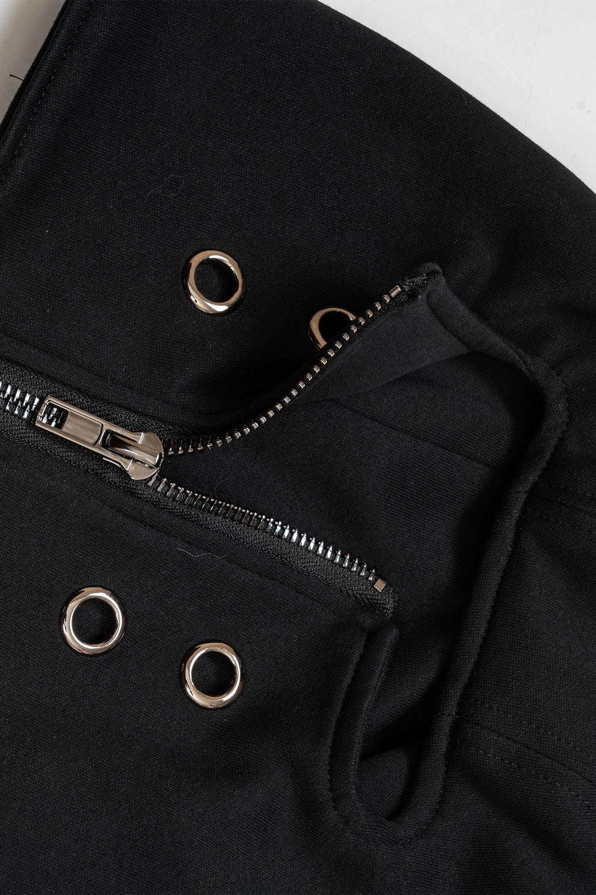 KADAKADA Zippered Grommet Balaclava