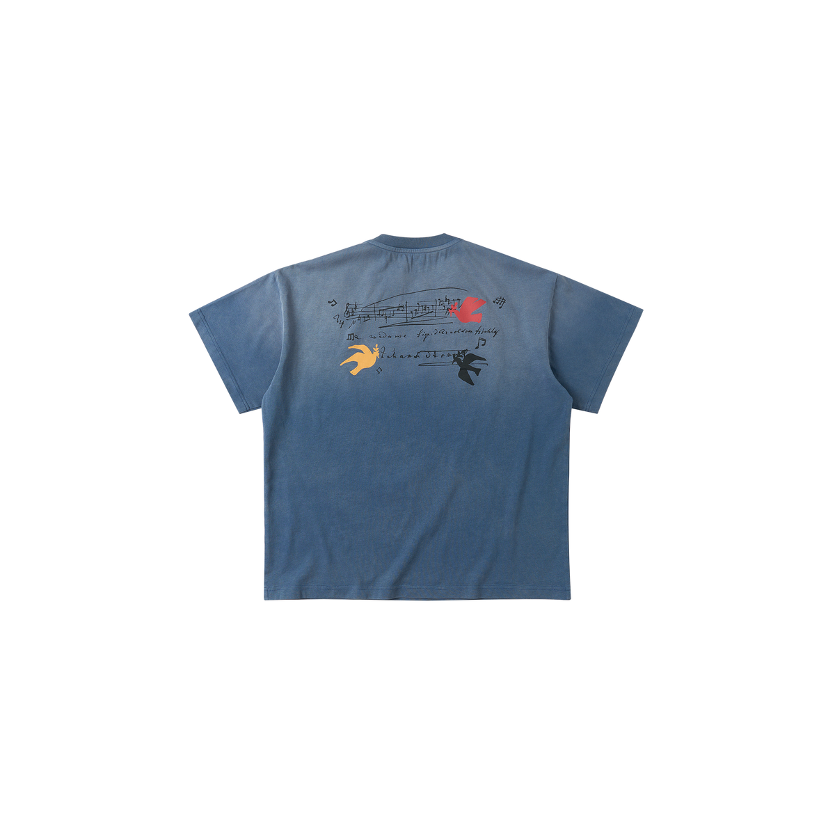 SAVAGEGROWTHWORLD Washed Graffiti Boxy Tee
