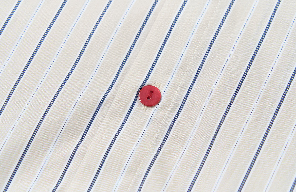SAVAGEGROWTHWORLD Sketch Stripe Short Sleeve Shirt