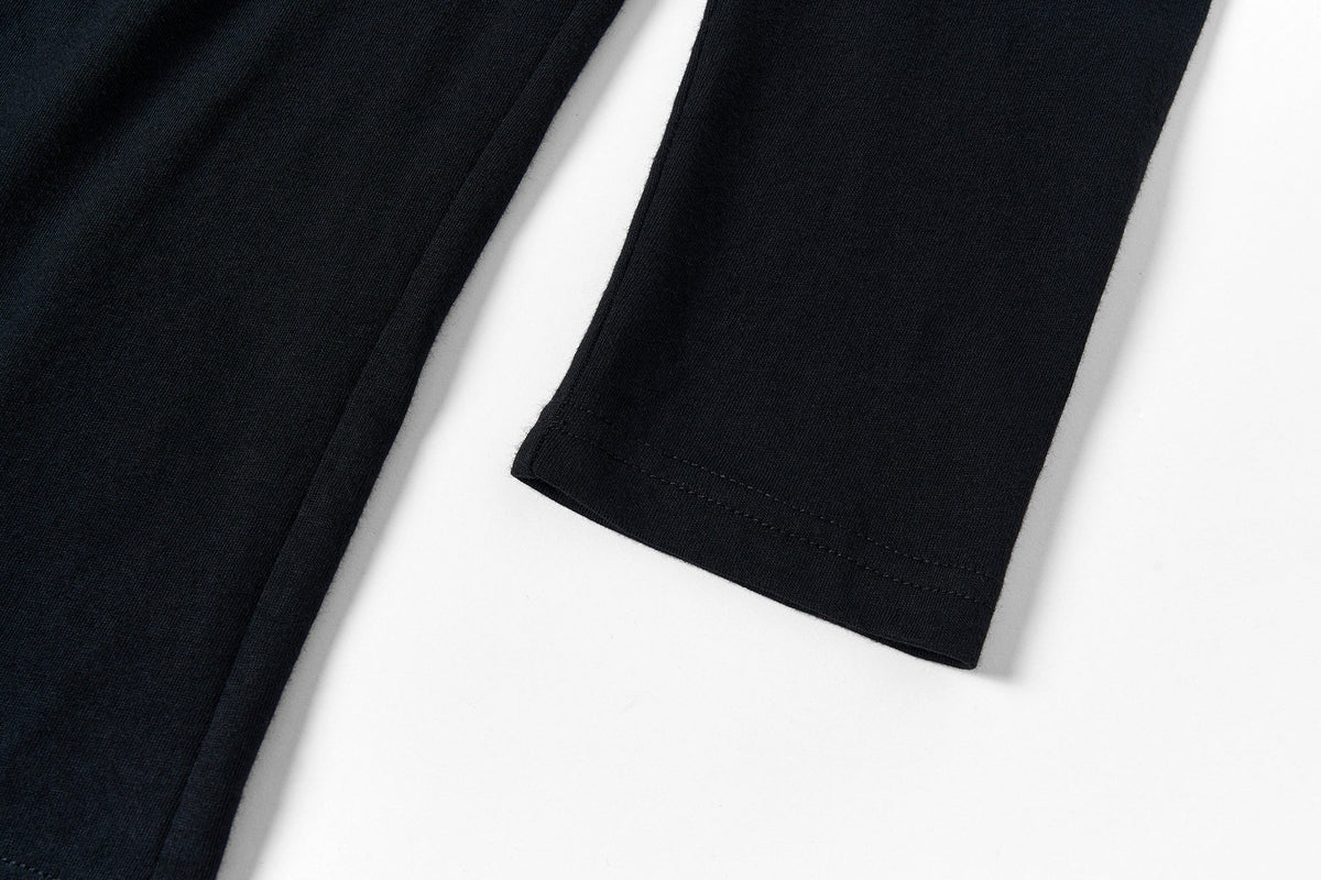 SAVAGEGROWTHWORLD Asymmetrical Drape Long-Sleeve Tee