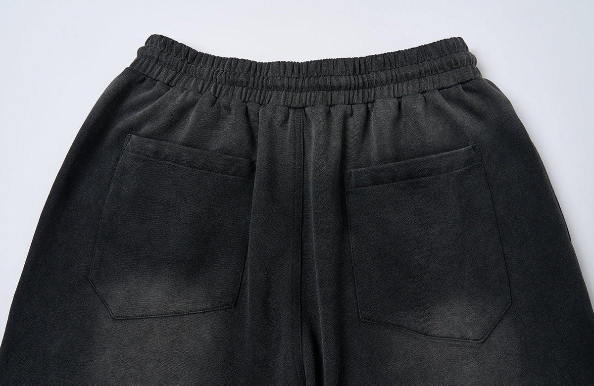 SAVAGEGROWTHWORLD Studded Plaid Panel Sweatpants